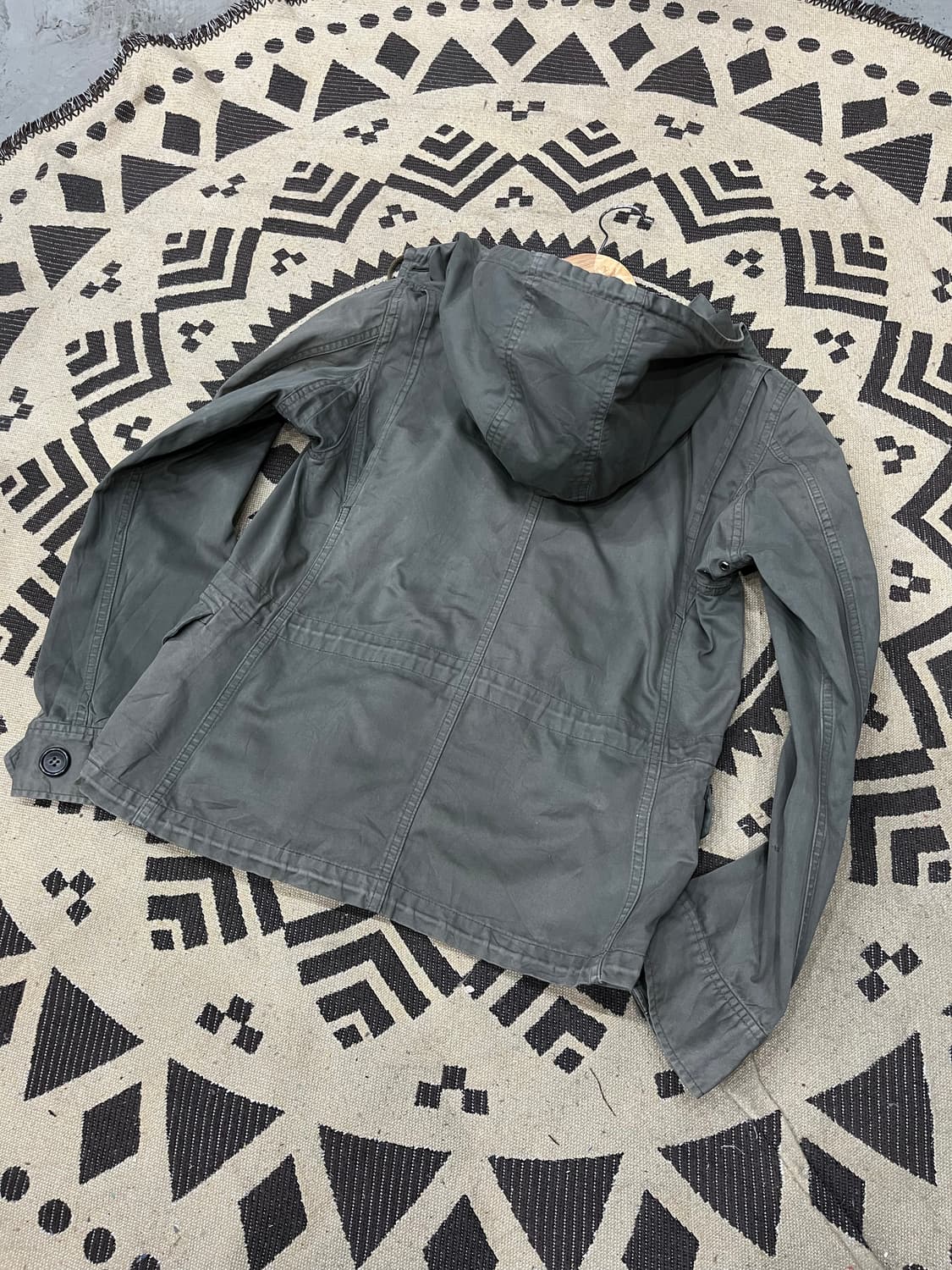ZUCCA 주카 07AW 밀리터리 하이넥 자켓 우먼즈 Made in JA 상품이미지9
