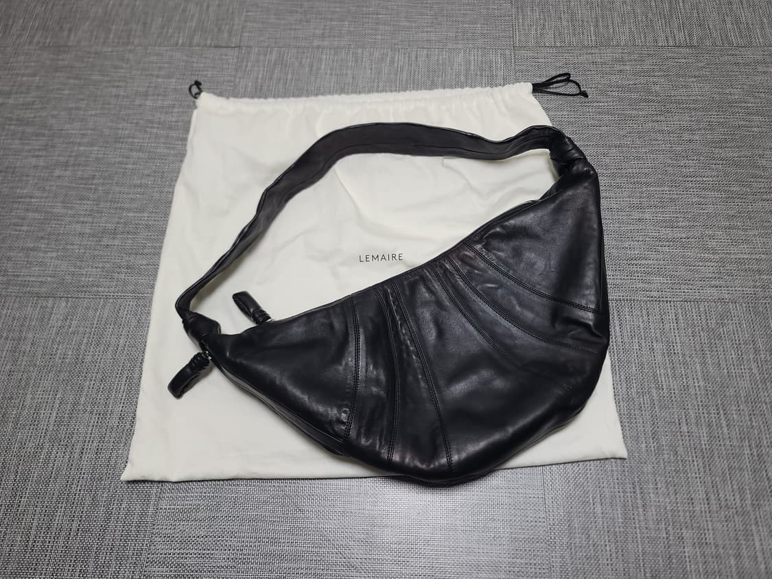 르메르 크루아상 블랙 라지 크로스백 숄더백 상품이미지1