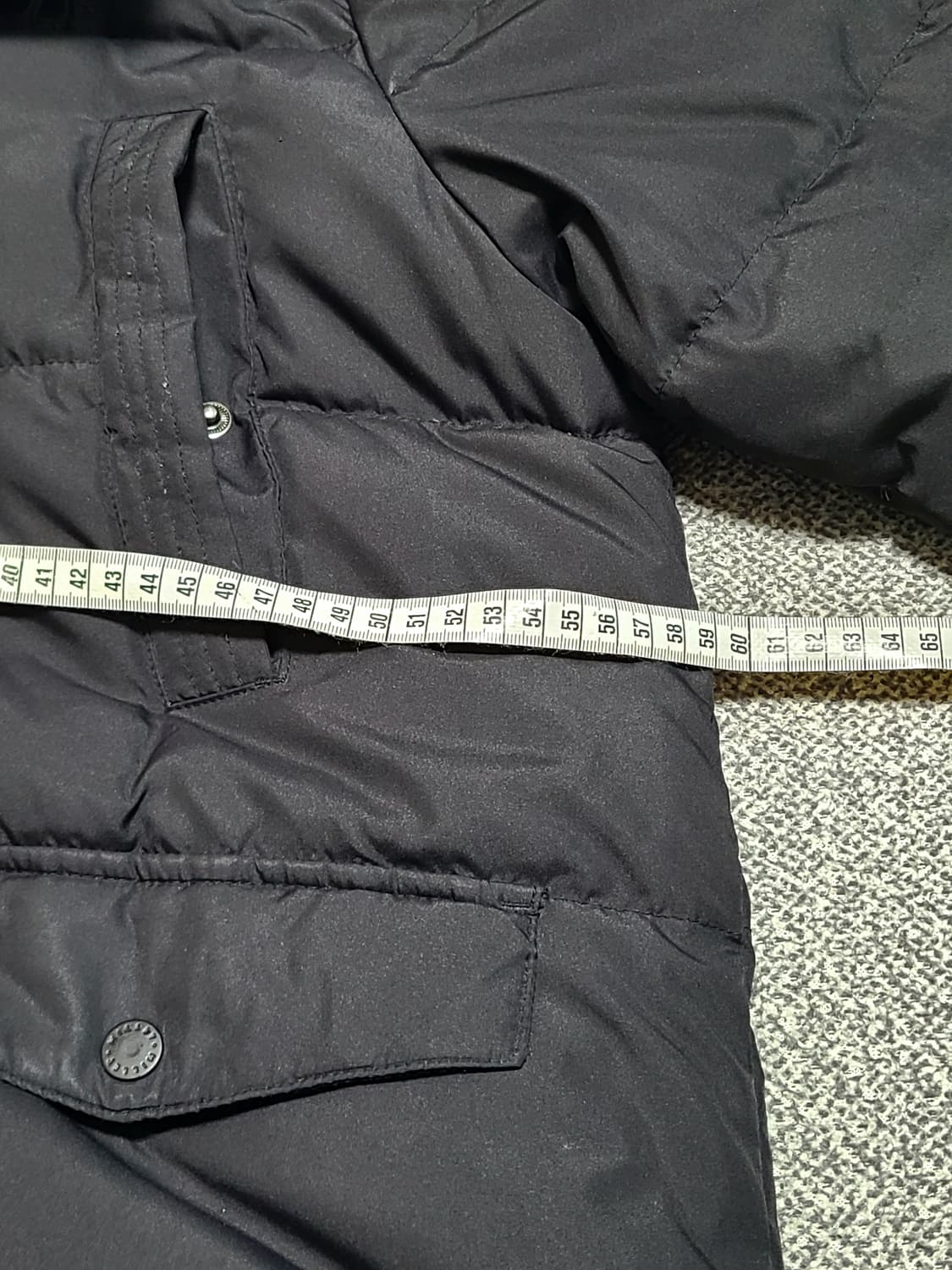 Millet  보웰 벤치코트 여성 덕다운 롱패딩 블랙 90 상품이미지5