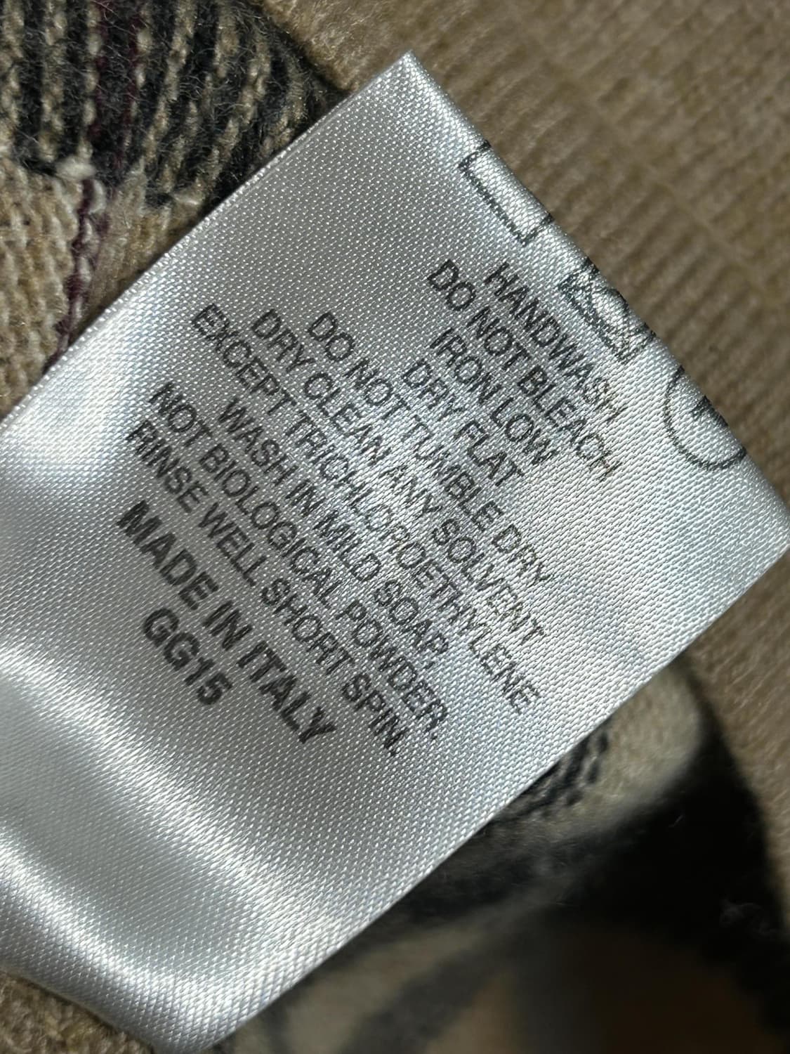 버버리 런던 클래식 체크 울 니트 상품이미지8