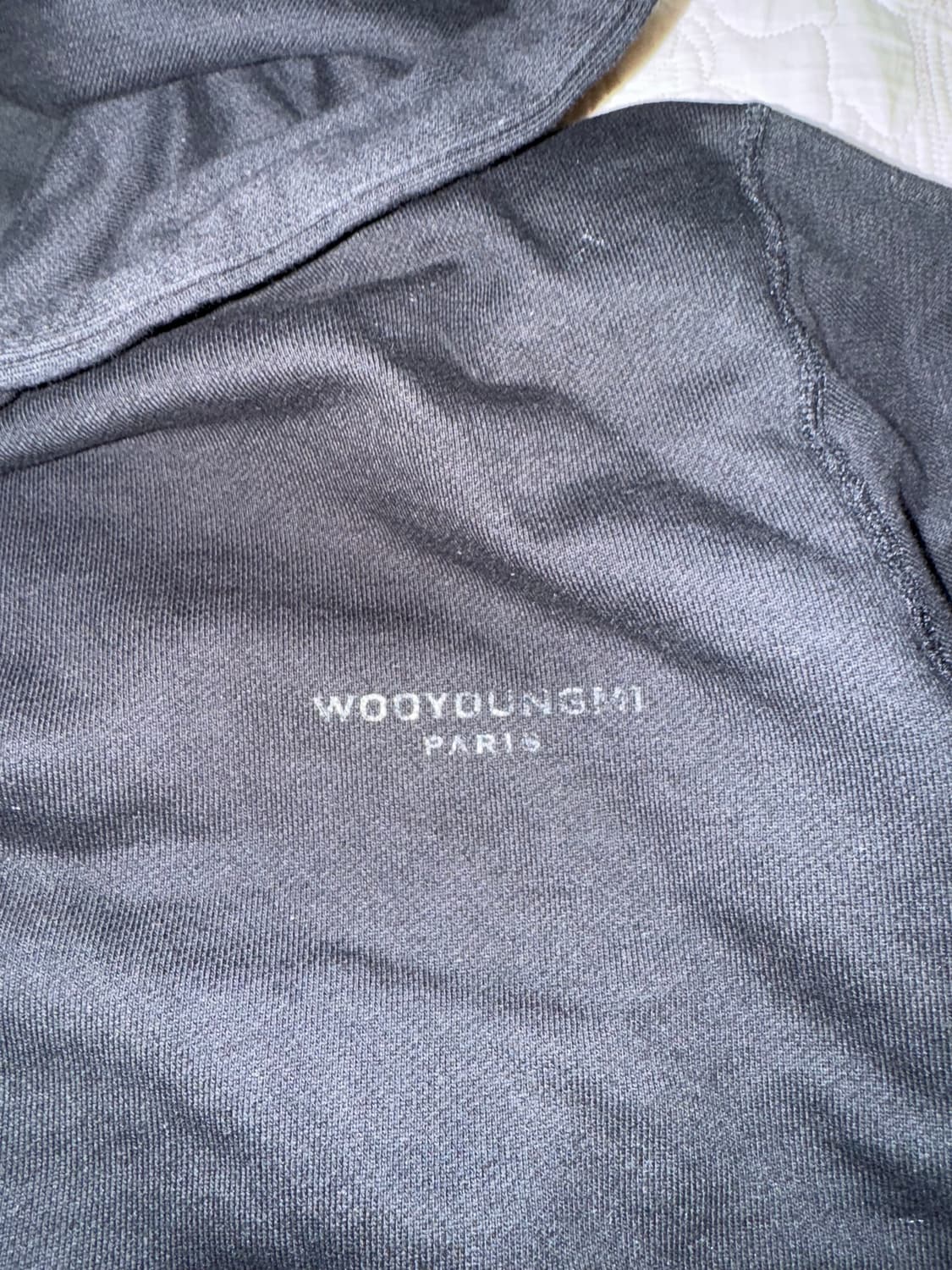 우영미 후드 백로고 46사이즈 상품이미지3