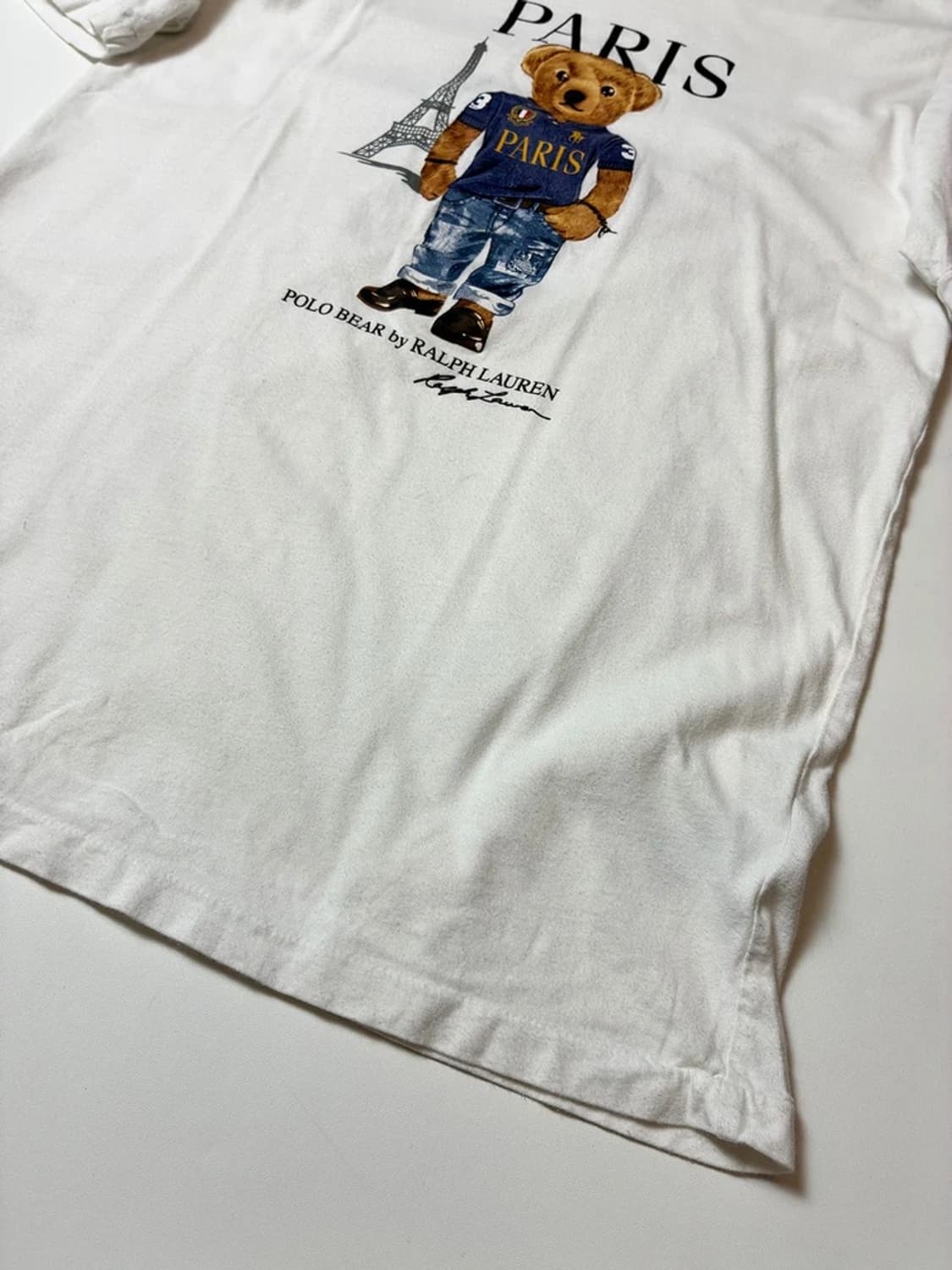 폴로 랄프로렌 파리 베어 시그니처 반팔 티셔츠 PN8777 상품이미지4