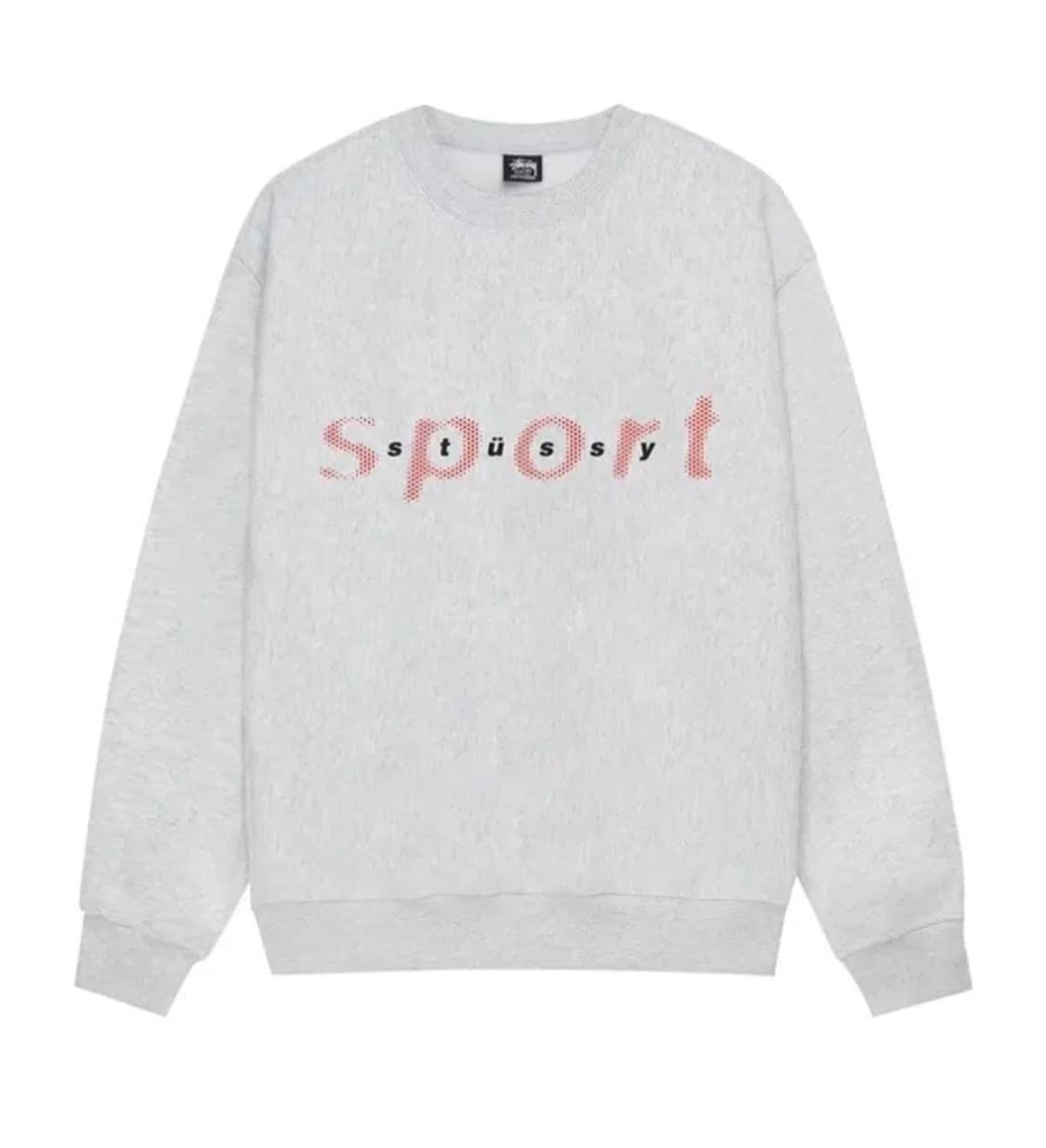 [XL] [새상품] 스투시 애쉬그레이 맨투맨 상품이미지1