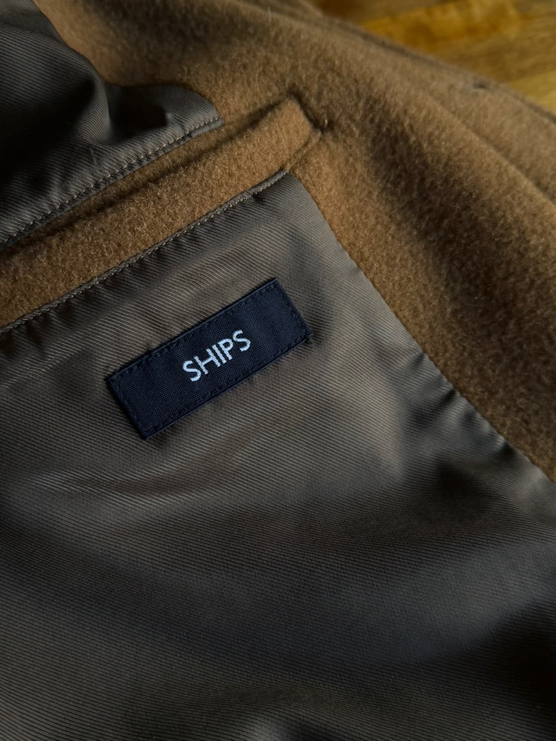 SHIPS 쉽스 래글런 코트 100 상품이미지3