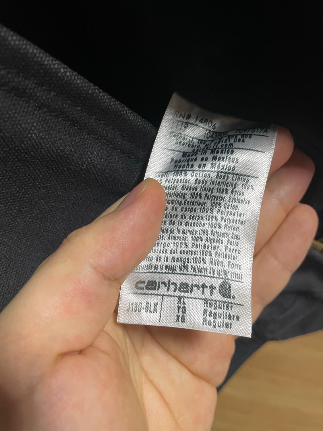 칼하트 덕 엑티브 자켓 J130 상품이미지3