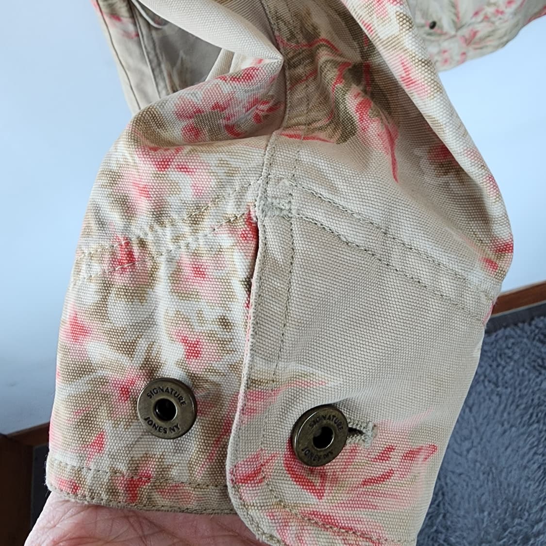 존스뉴욕 플로럴 패턴 자켓 상품이미지4