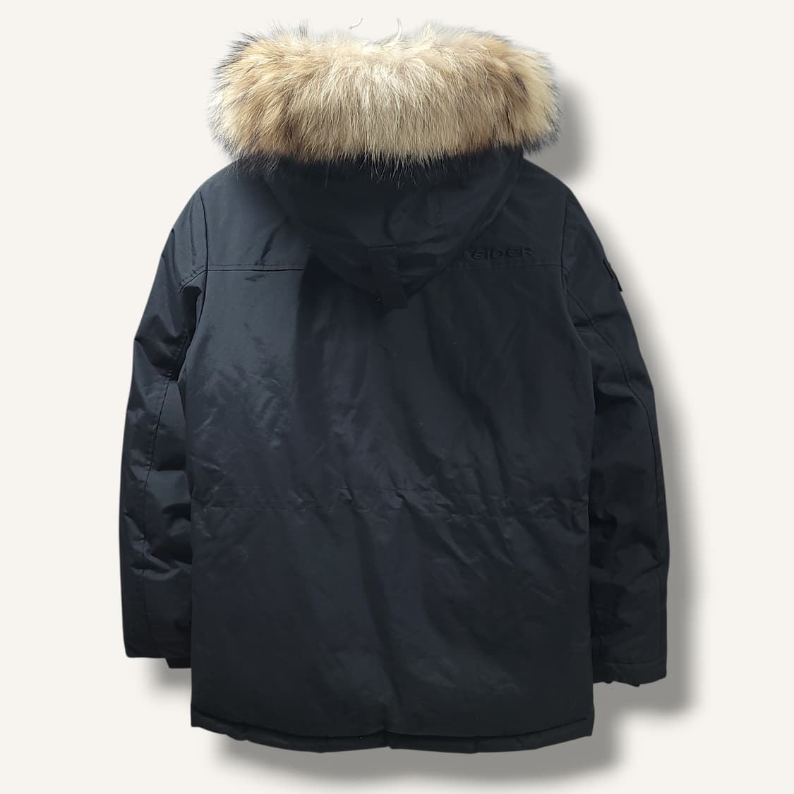 [S] 아이더 블랙 700 바라카 알파 덕 다운 패딩 상품이미지2