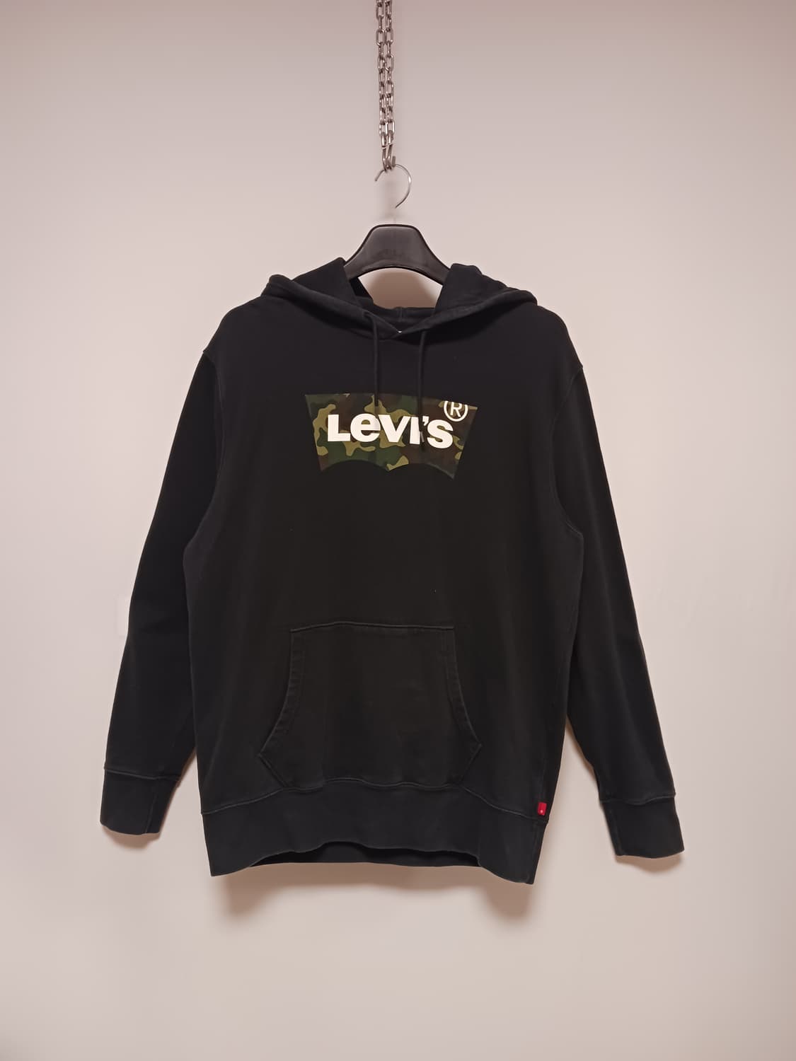리바이스 카모 로고 후드티셔츠 상품이미지1