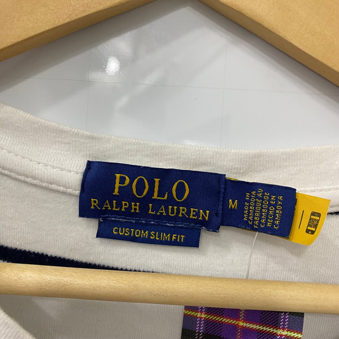 여성용 폴로 스트라이프 반팔티셔츠(M) 상품이미지4