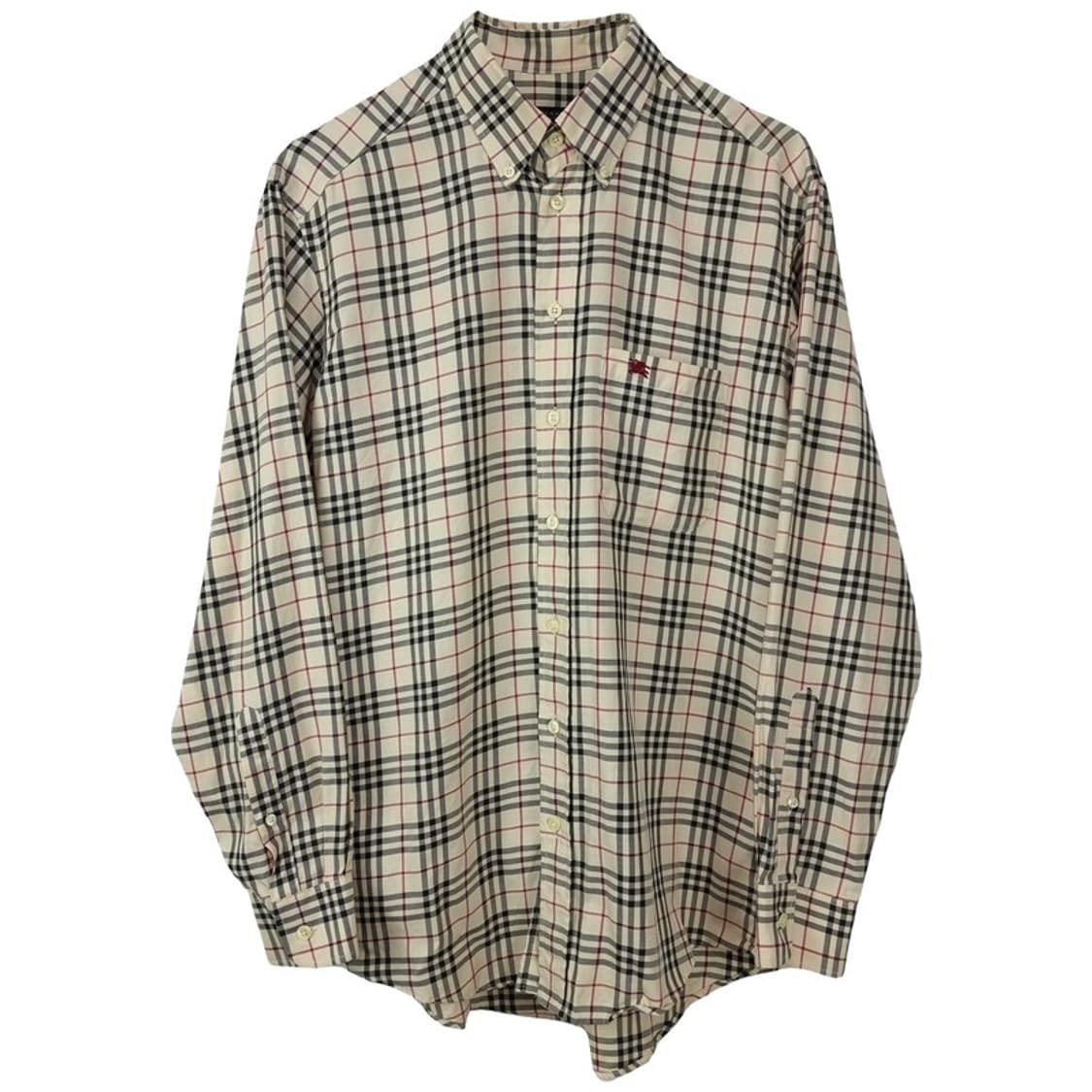 [버버리] 로고 자수 빈티지 체크 셔츠 P01168 상품이미지2