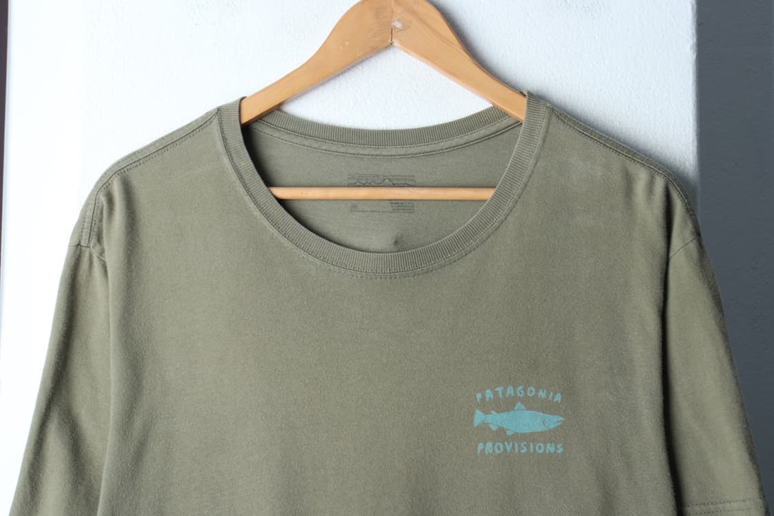 (M-XL) 파타고니아 반팔 티셔츠 카키 에이징 USA-H32416 상품이미지3