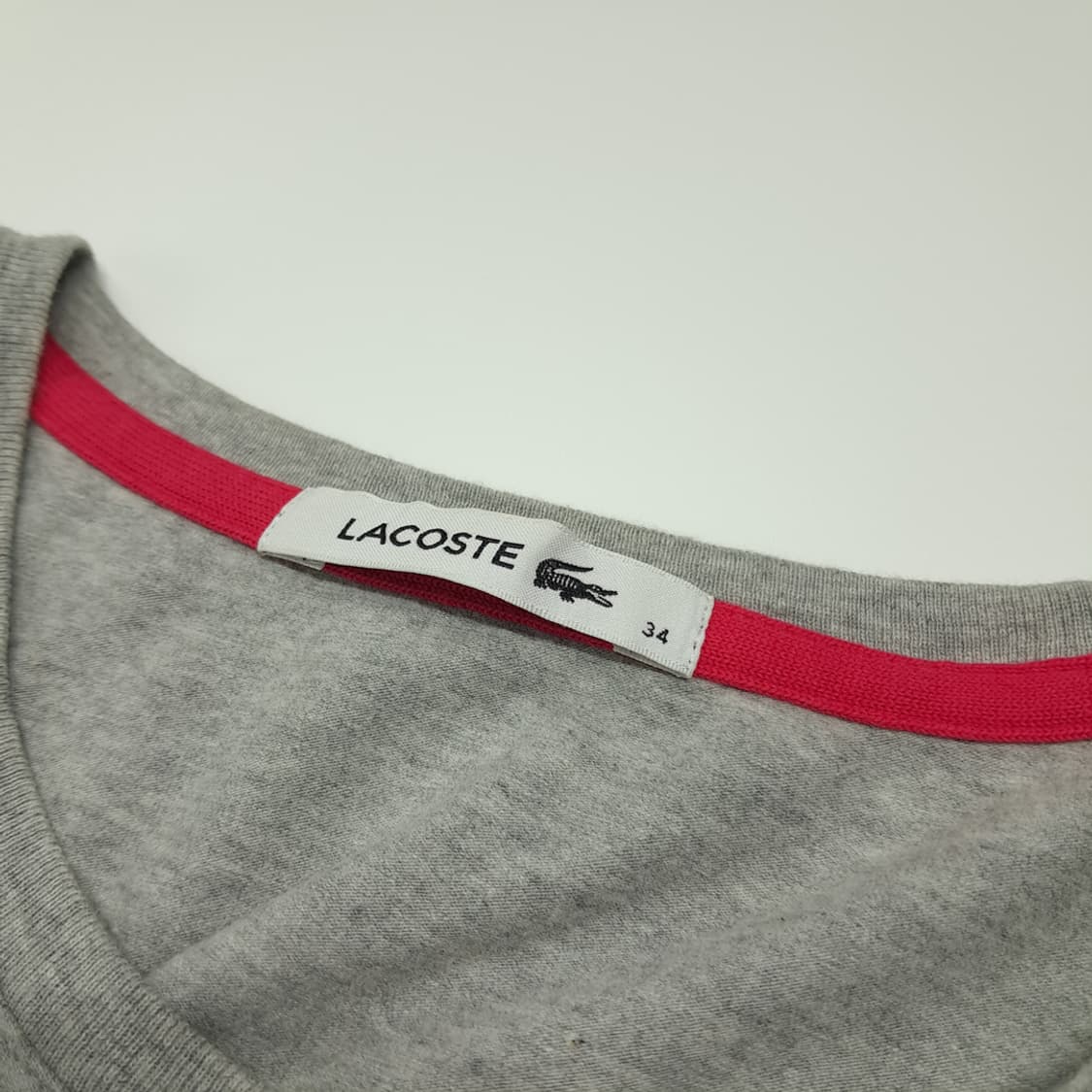 CK088 L 라코스테 한국판 그레이 반팔 원피스 상품이미지3