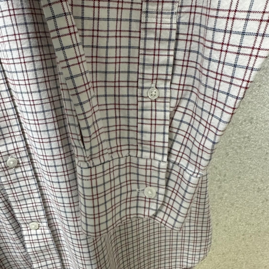 (2XL)타미체크셔츠-Y403 상품이미지4