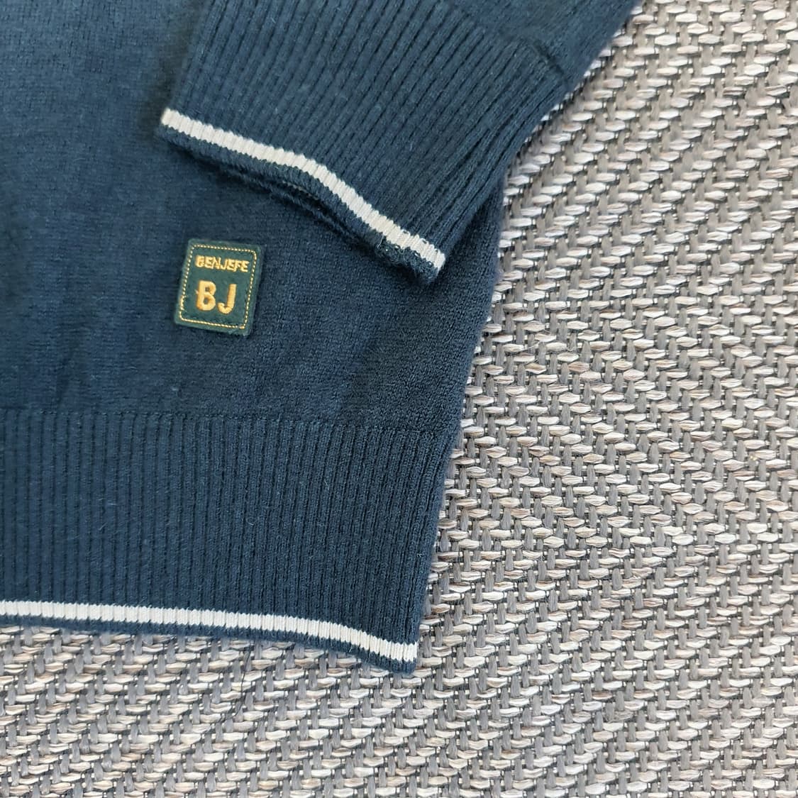 벤제프 방풍 반집업 니트 남자105 상품이미지4