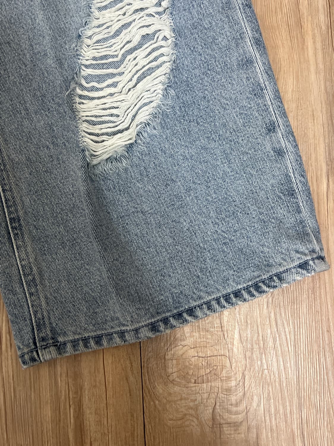 트리밍버드Scratch Damage Denim Pants [ Blue ] 상품이미지6