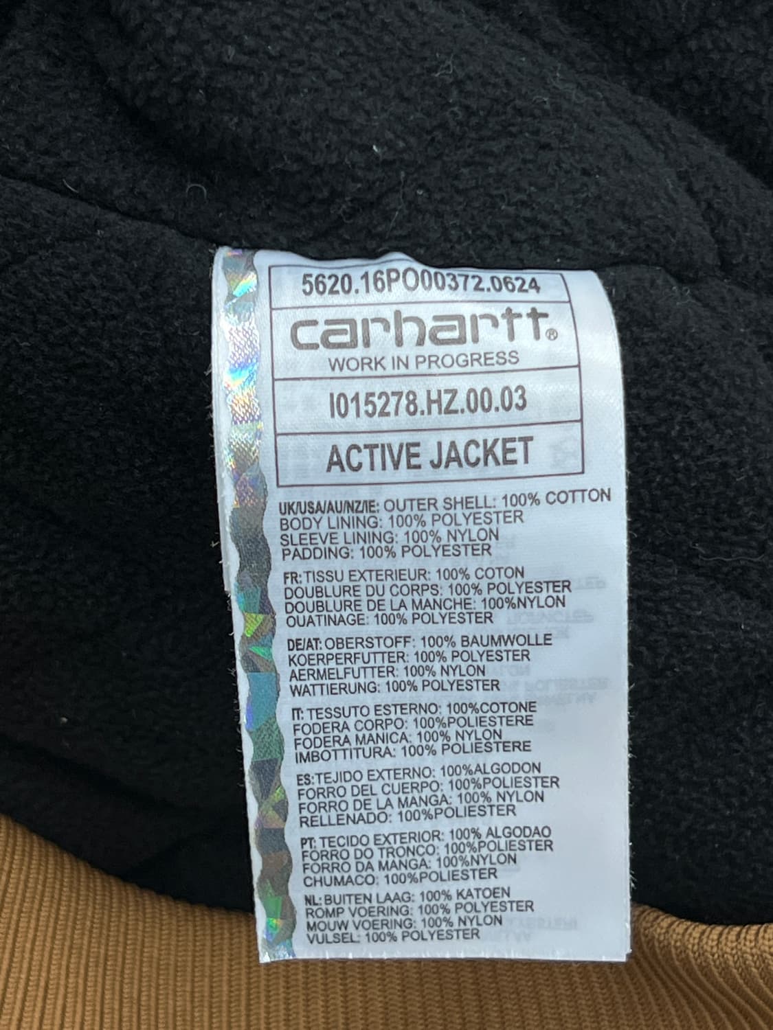 칼하트 WIP 덕 액티브 자켓 상품이미지7