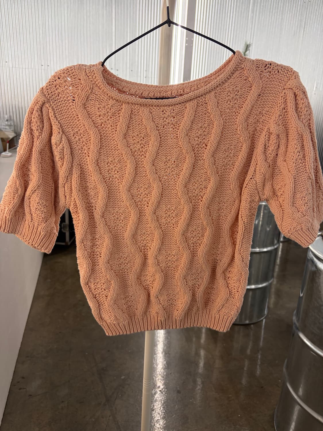 RE RHEE cable knit S/M 상품이미지3
