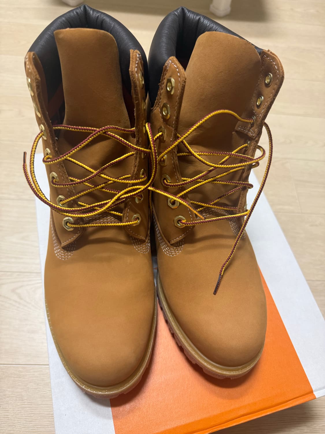 팀버랜드 프리미엄 6인치 워터프루프 부츠 위트 누벅  상품이미지1