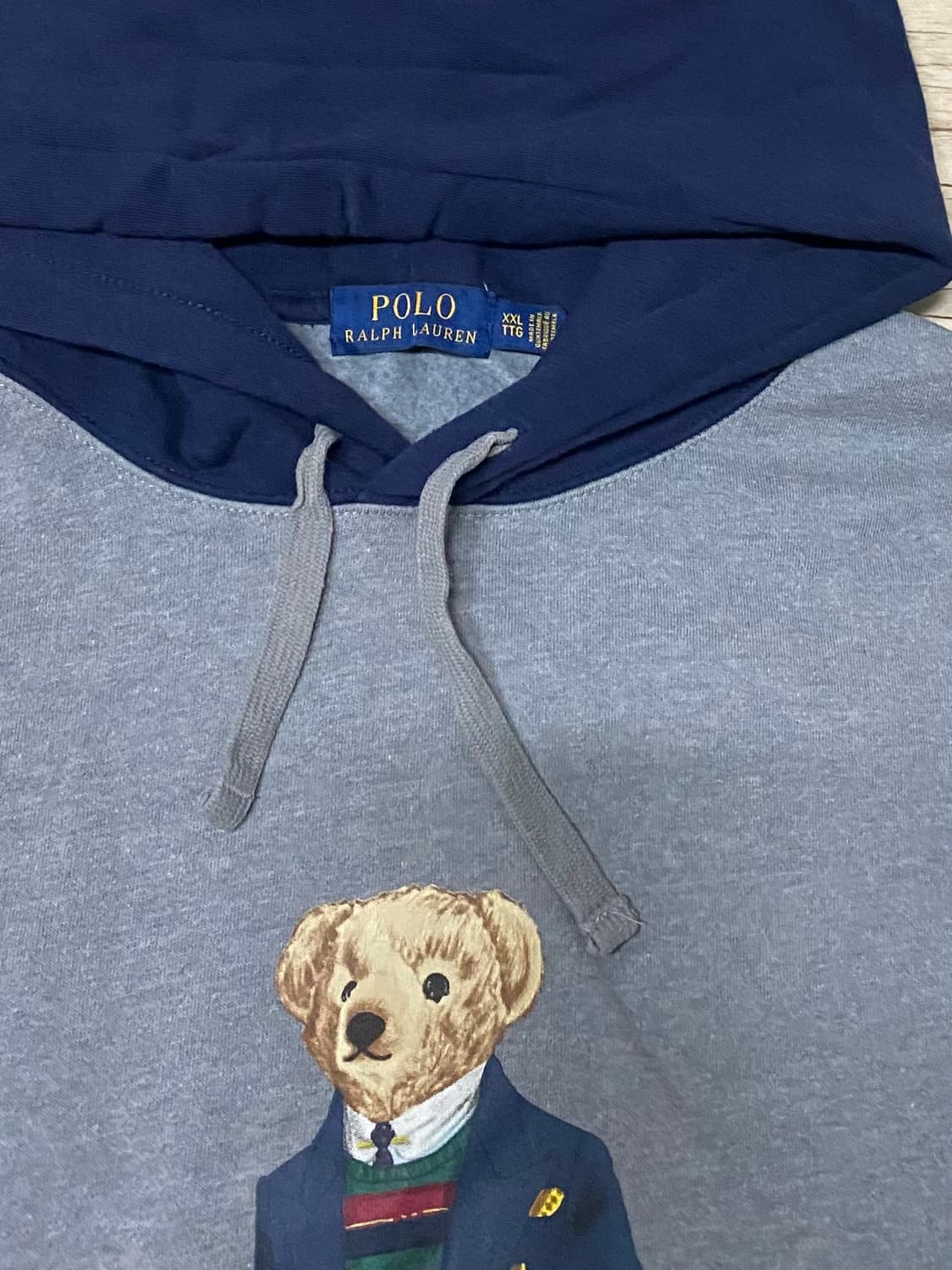 폴로 베어 후드티셔츠 XXL 상품이미지2