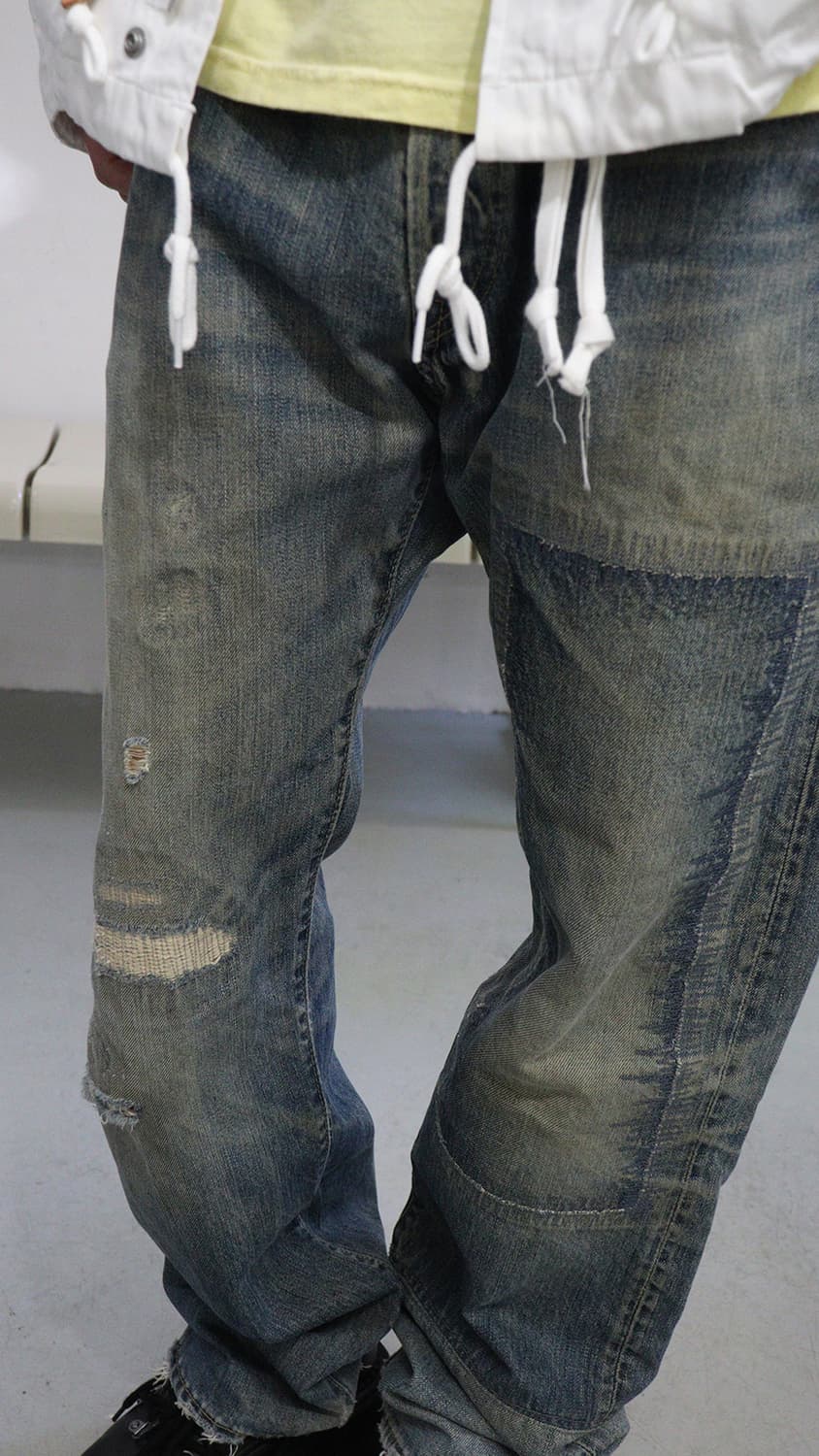 BRU NA BOINNE Rebuild Denim Pants 상품이미지4