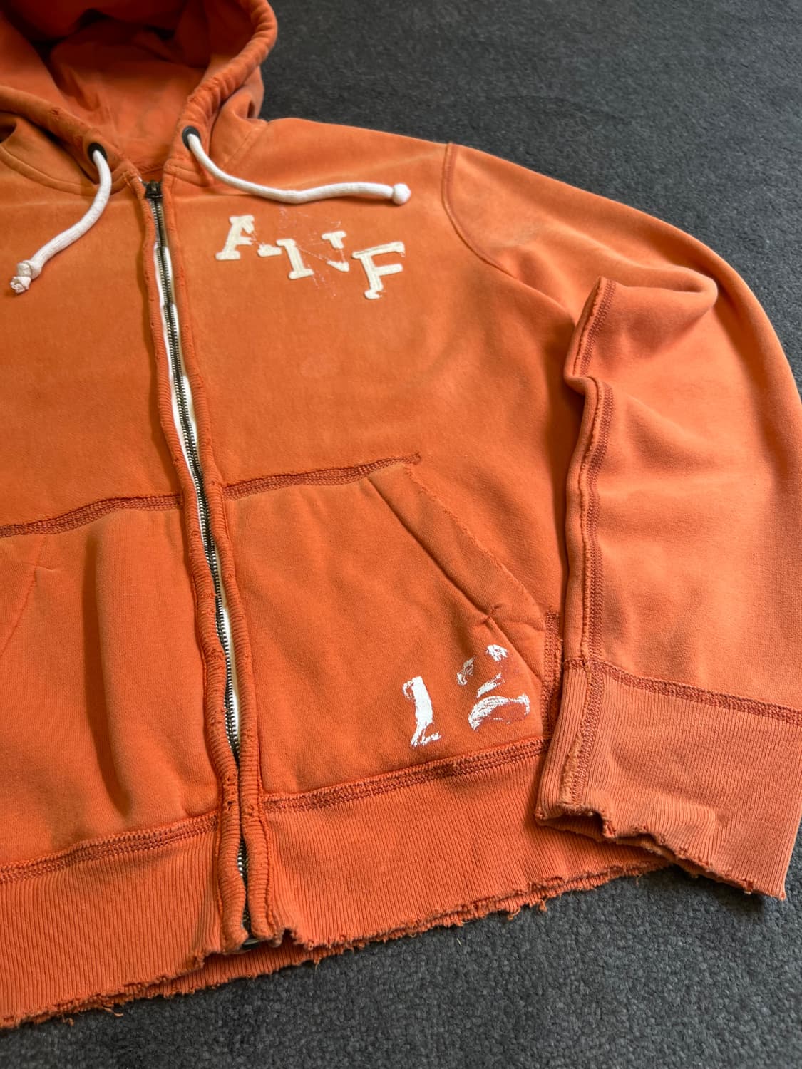 아베크롬비 후드 집업 S 상품이미지3