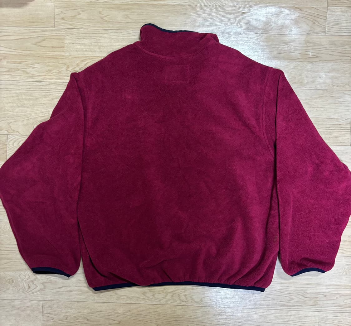 (신칠라스타일)울리치 USA 스냅티 풀오버 플리스 버건디 XL 상품이미지2