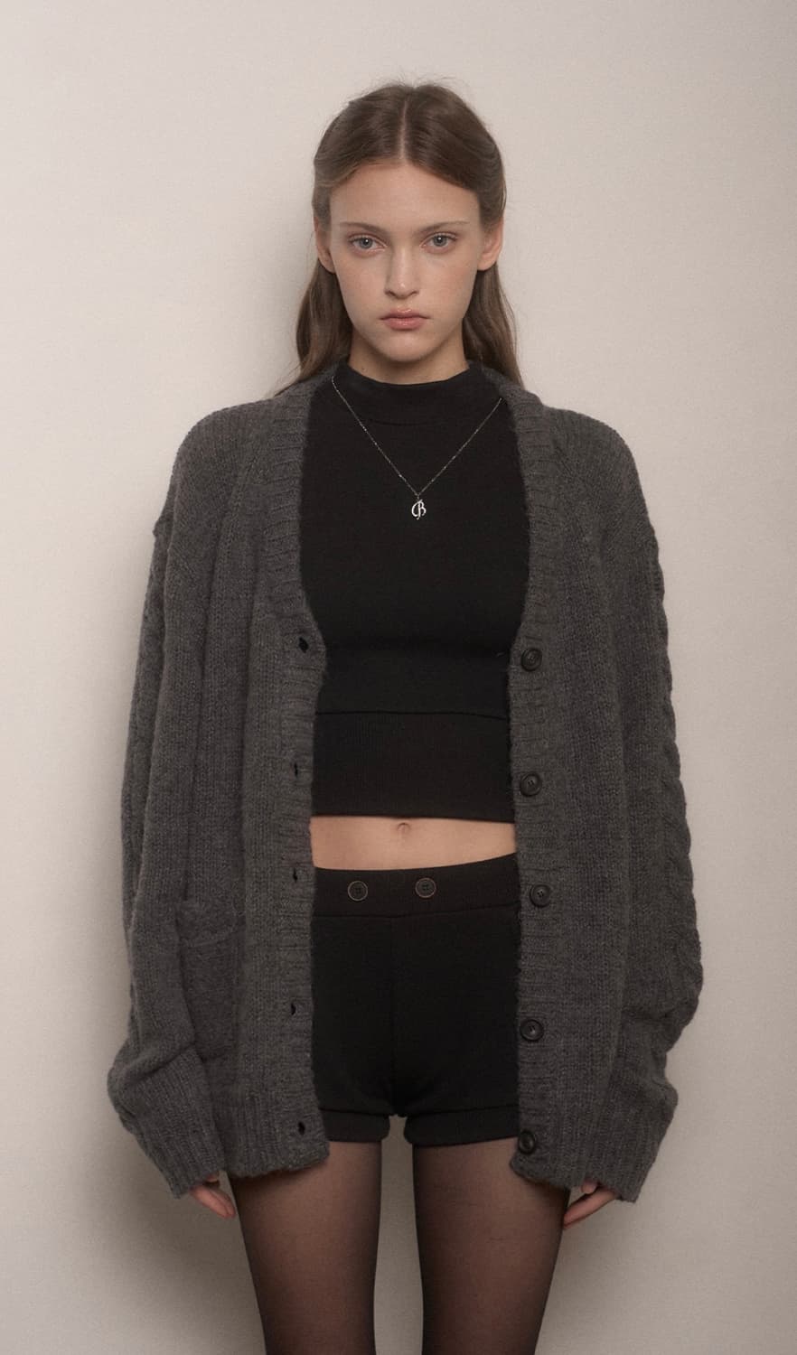 벨리아르 Sugar cable cardigan 상품이미지1