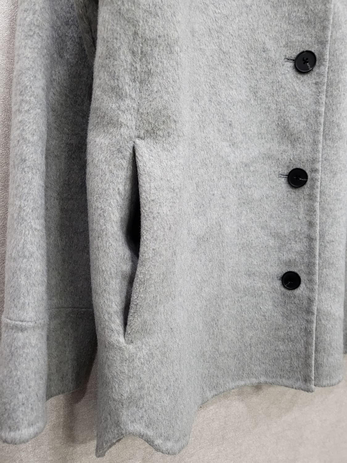 BREAL 울 블렌드 카라 자켓 (66-77-88) 상품이미지5