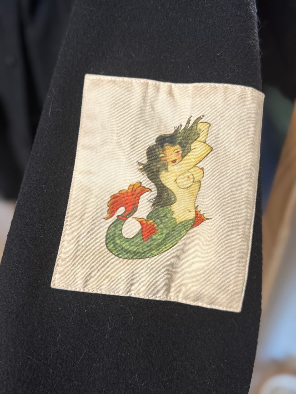 요지 야마모토 아카이브 머메이드 코트 상품이미지4