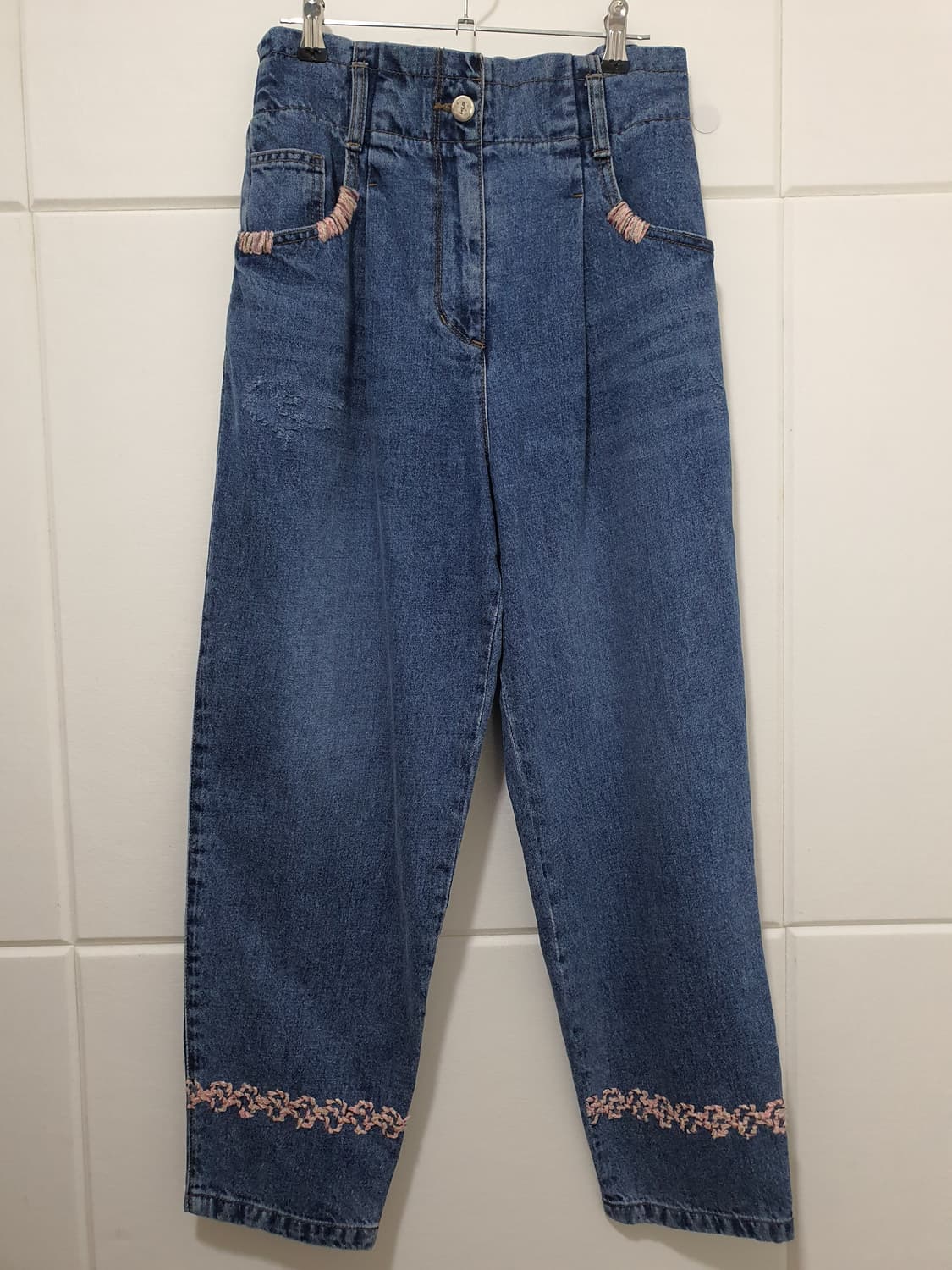 오즈세컨 브레이드라인 데님 팬츠 사이즈 67 상품이미지5