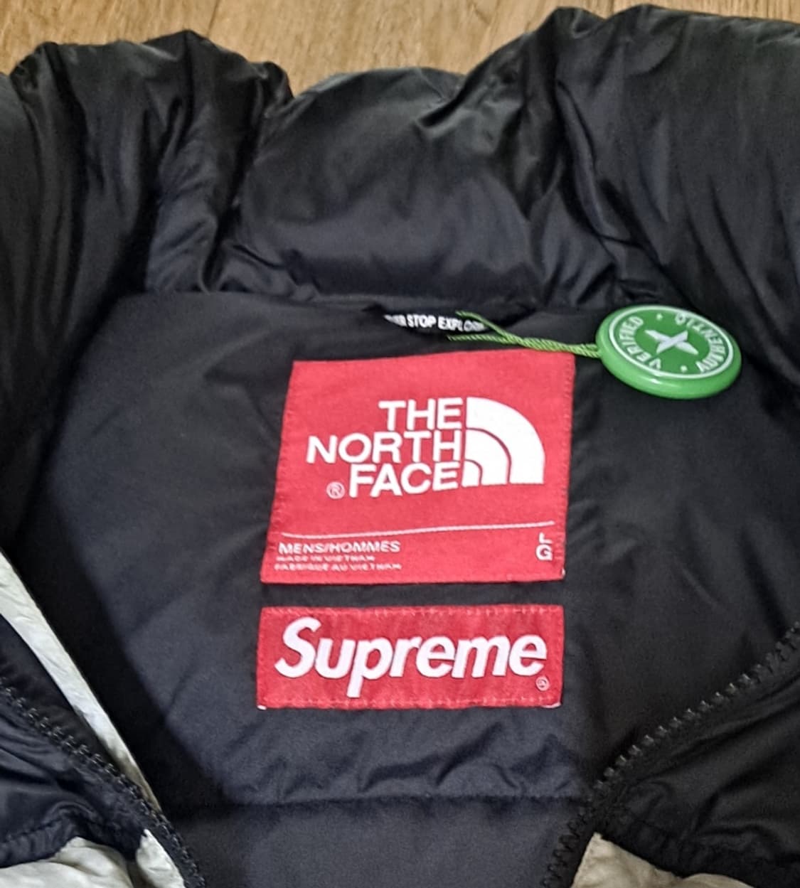 슈프림 노스페이스 페이퍼 눕시 L 상품이미지2