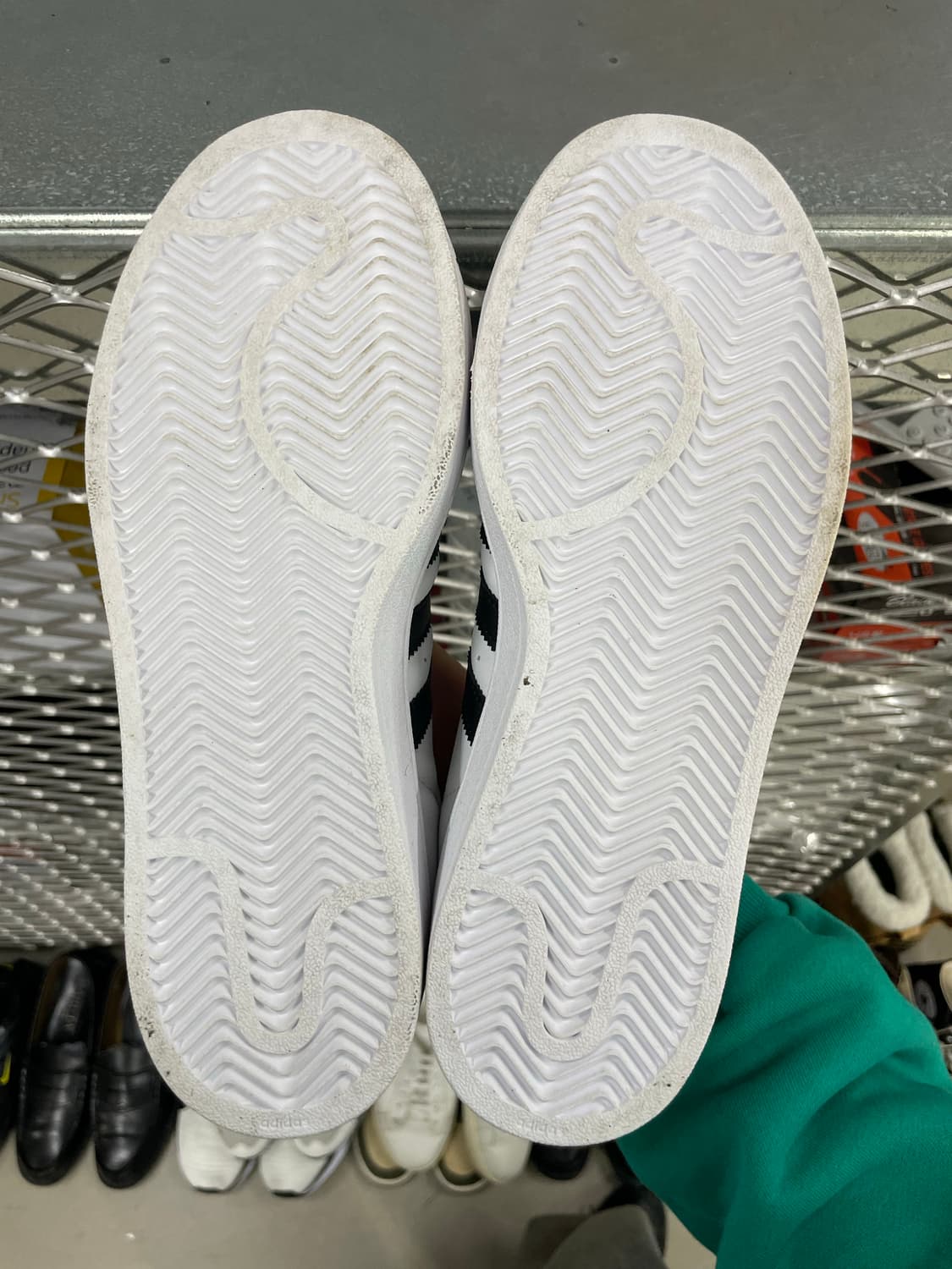 아디다스 슈퍼스타 화이트 블랙 255 상품이미지6