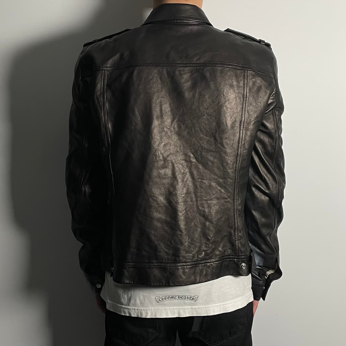 20ss 릭오웬스 테쿠아틀 램스킨 레더자켓 (on.84)   상품이미지3