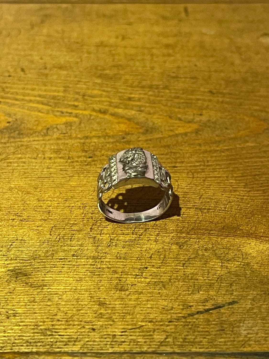 Vintage silver ring Dragon 상품이미지4