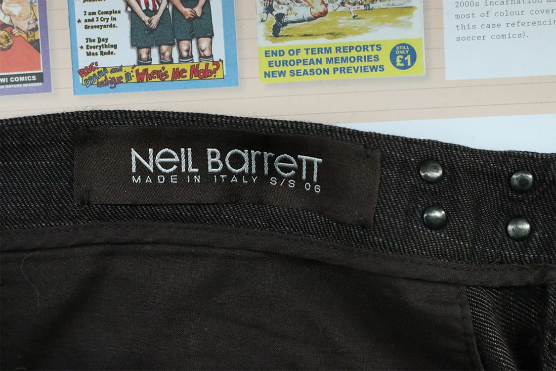 2000s 닐 바렛 스트라이프 팬츠 상품이미지8