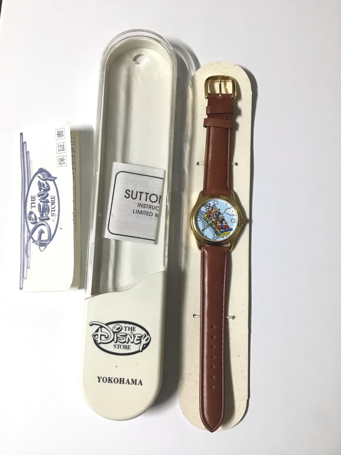 (빈티지)일본 홍콩 한정 디즈니 미키 & 프렌즈 손목시계 상품이미지4