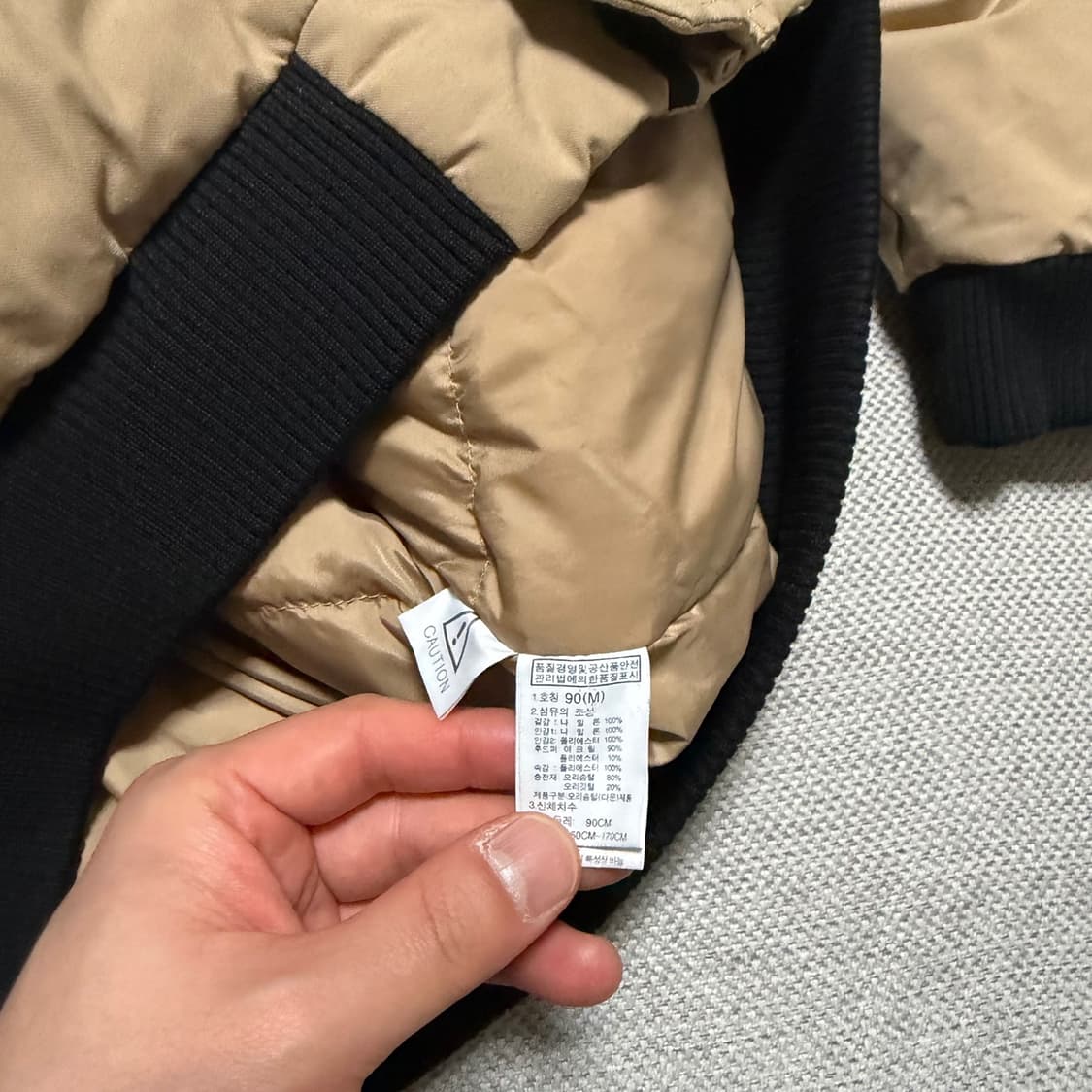 노스페이스 화이트라벨 퍼 후드 숏패딩 상품이미지3