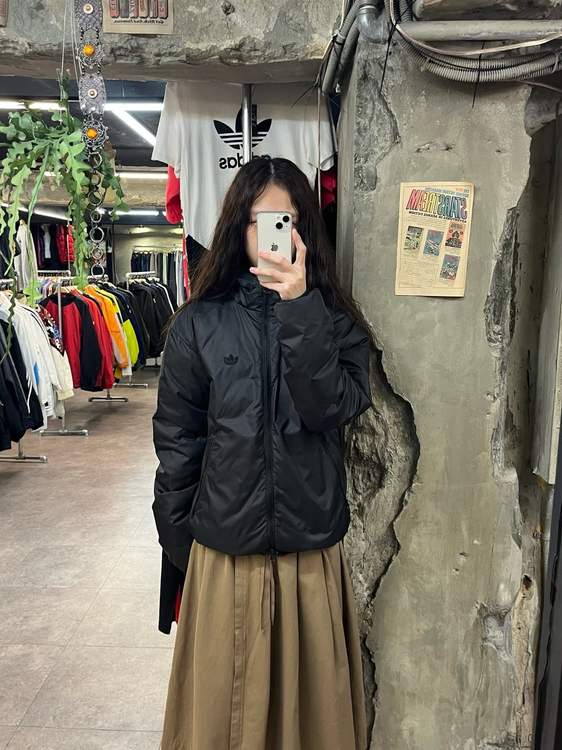 아디다스 리버시블 투웨이 패딩 블랙 XS #csz1833 상품이미지2