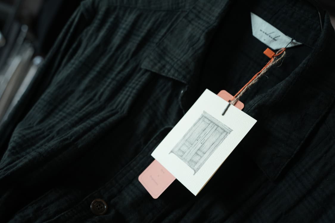 워드로브41/ 빌레 체크 셔츠, 블랙, L(105) 상품이미지6