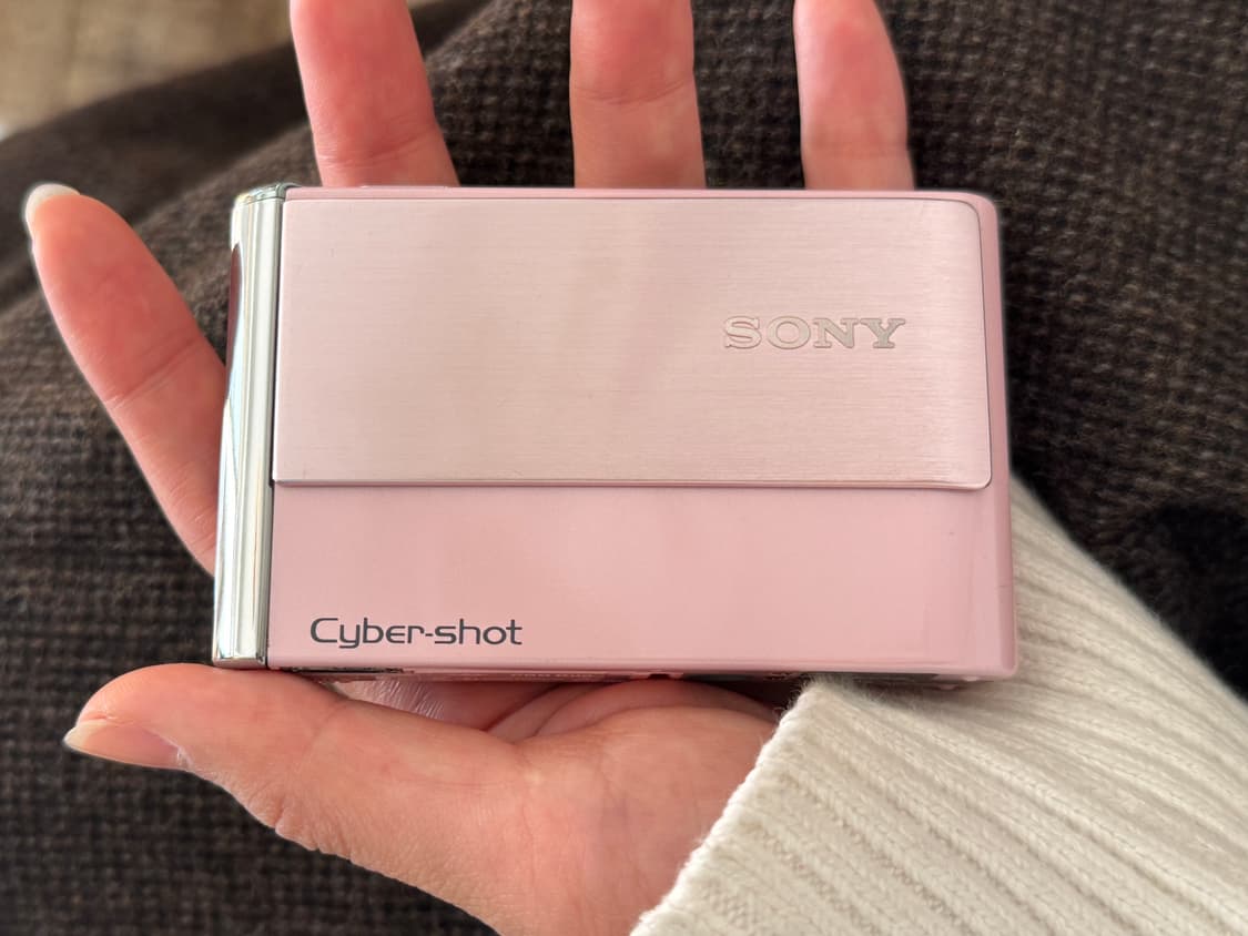 소니 핑크 디카 dsc-t70  상품이미지1