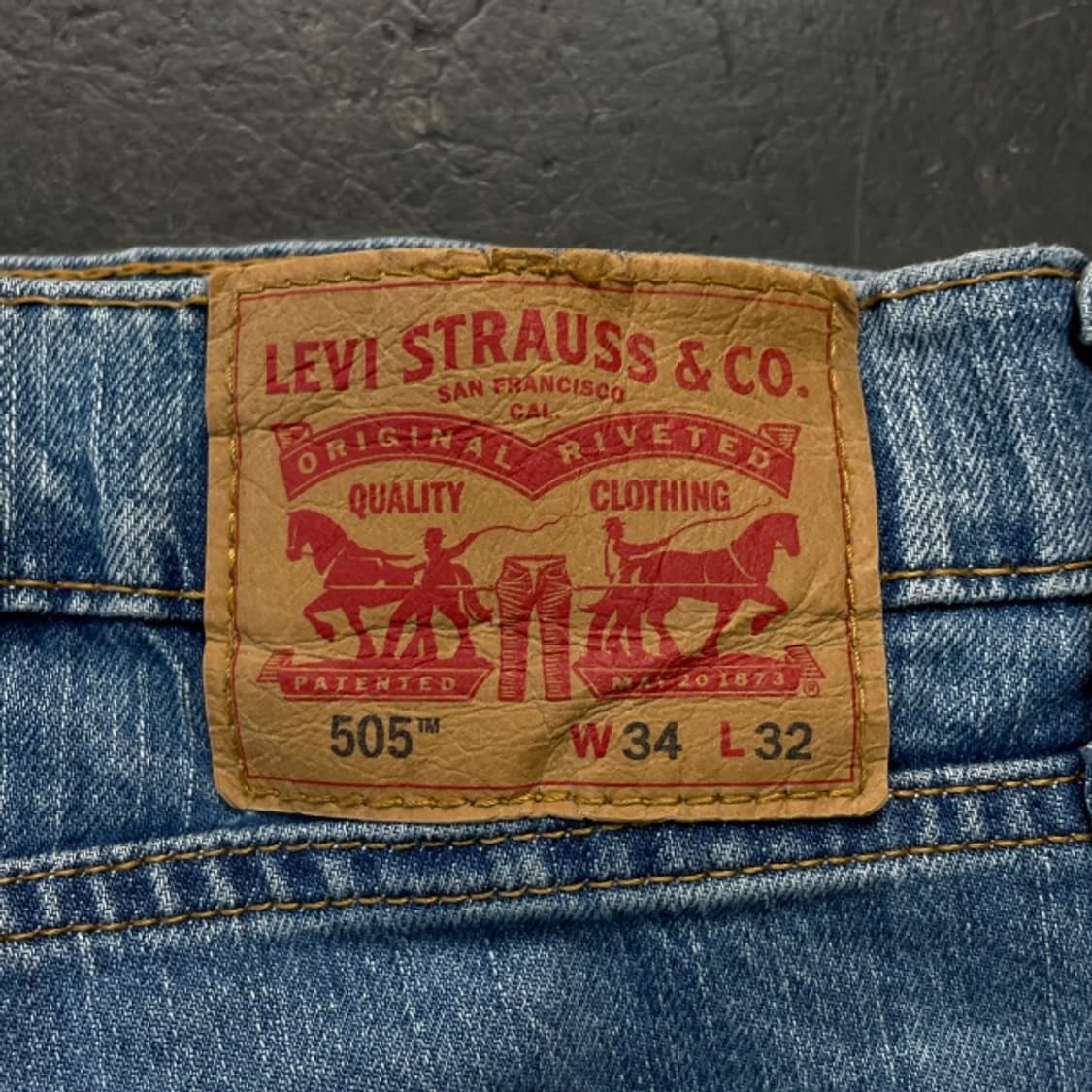34 리바이스 505 청바지  상품이미지5