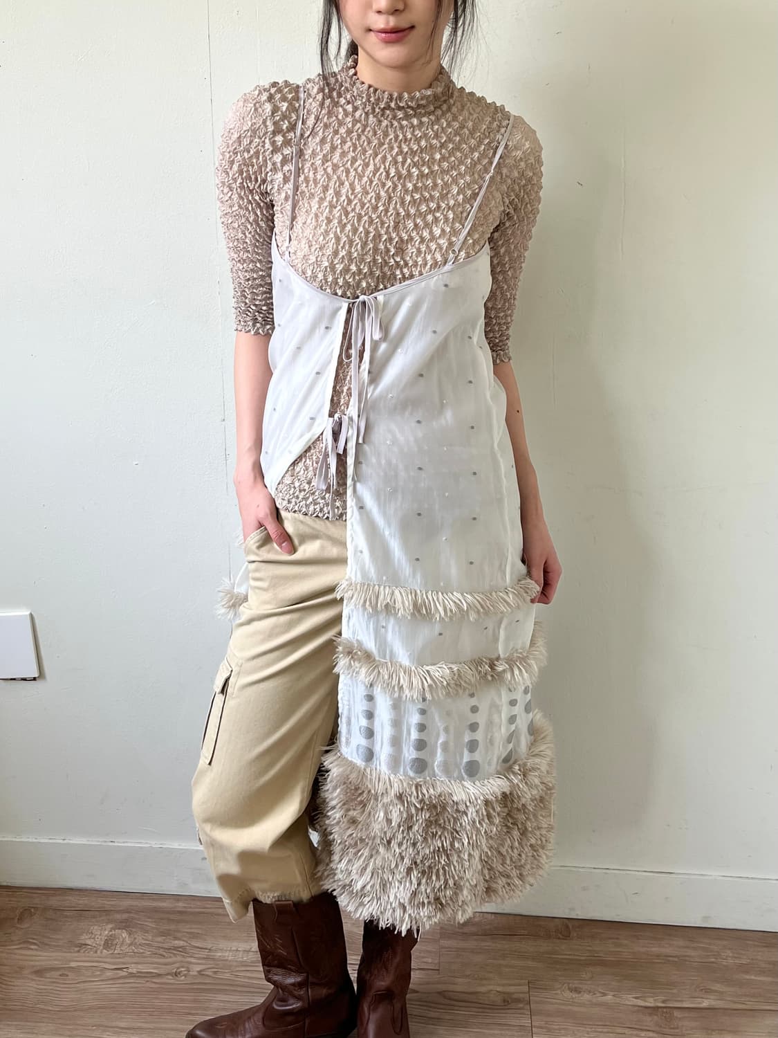 Lily Brown 백 로브 원피스 상품이미지5