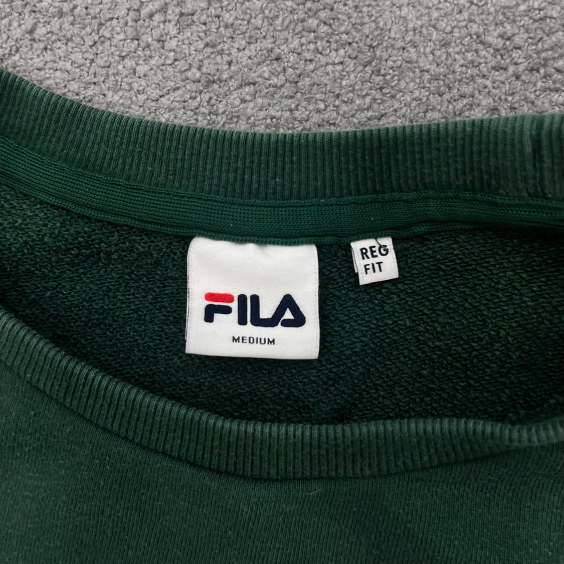 100 휠라 그린 맨투맨 상품이미지4