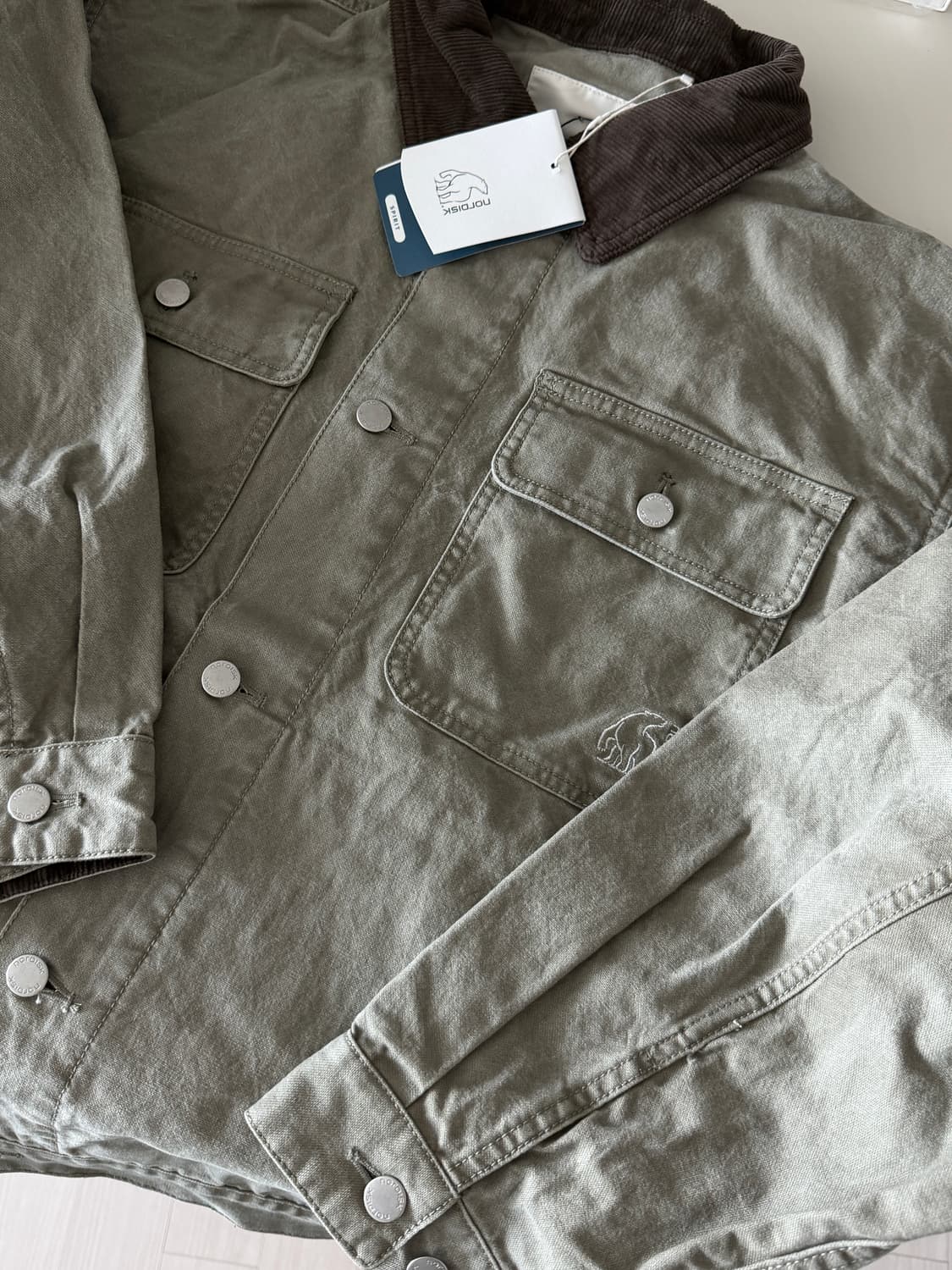 노르디스크 카리나 데님자켓 M(105) 미개봉 새제품 상품이미지2