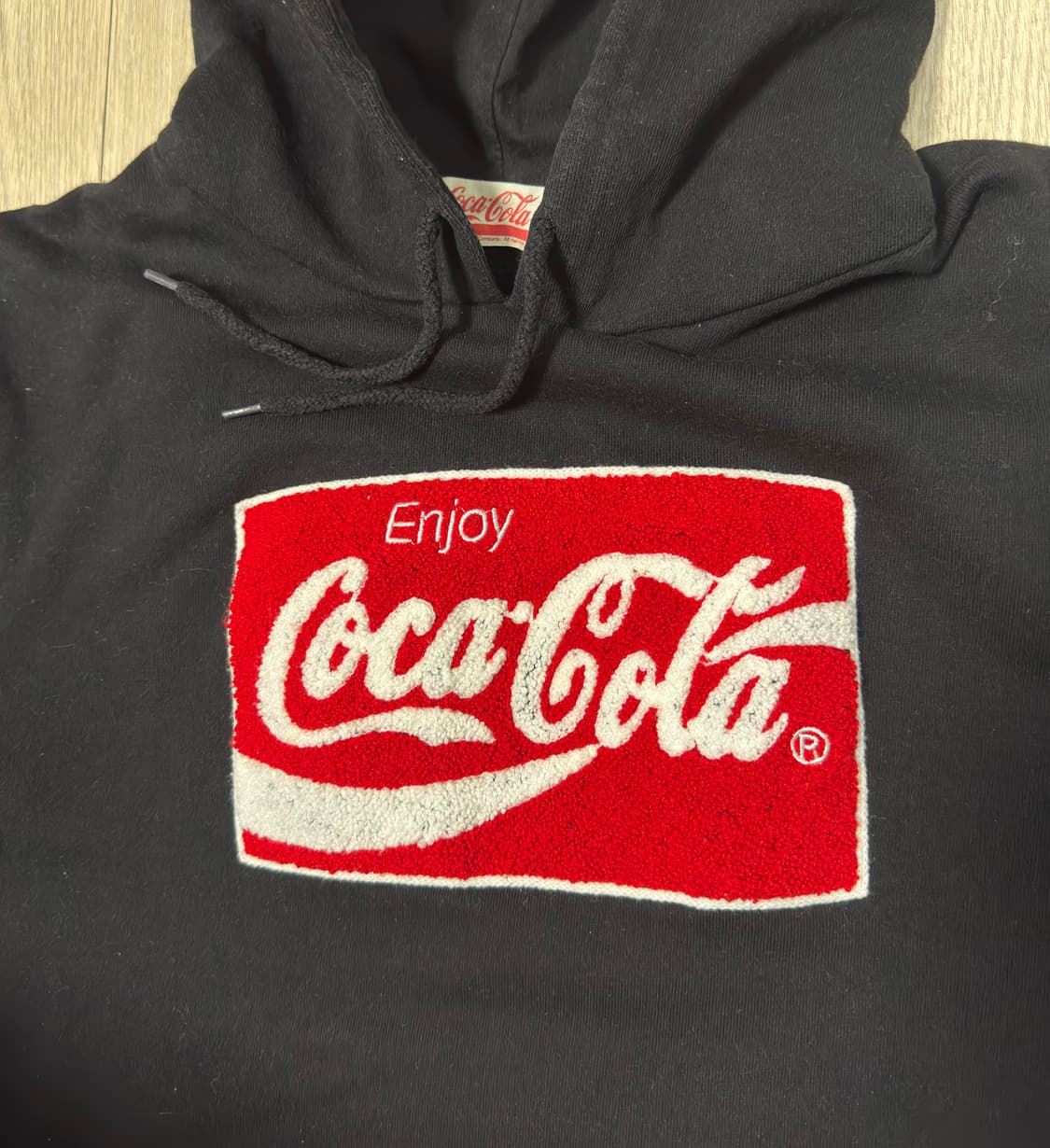 코카콜라 일본 라이선스 오피셜 후드 상품이미지1