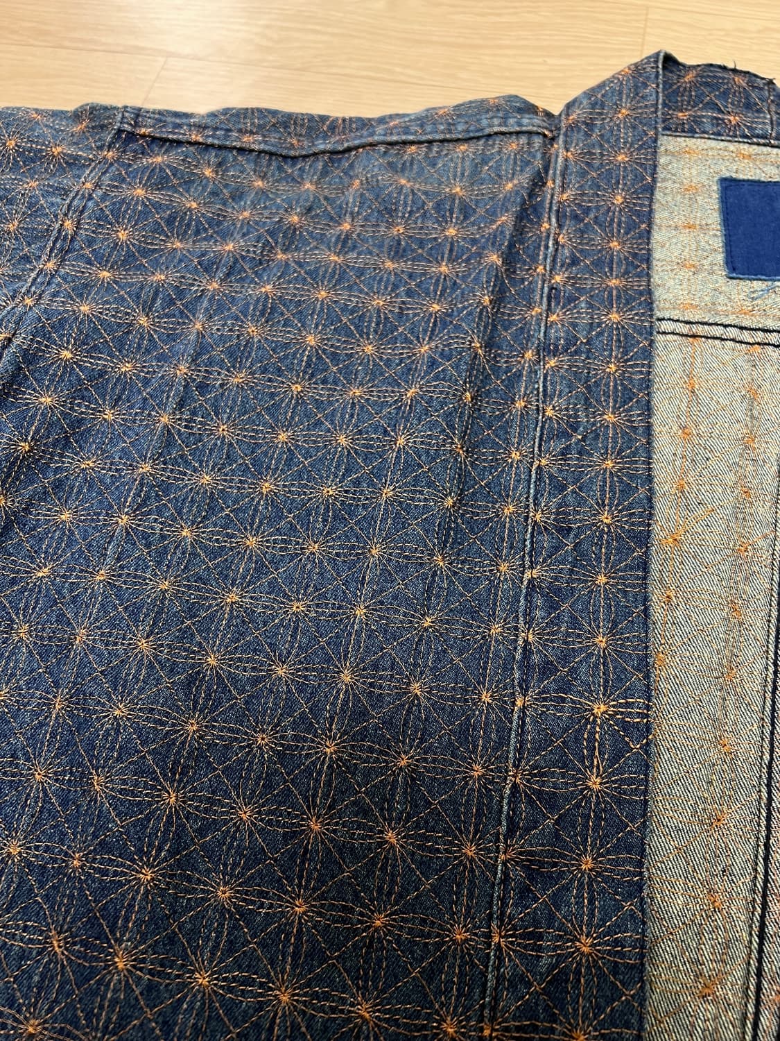 Visvim 사시코 산주로 데님 자켓 상품이미지4