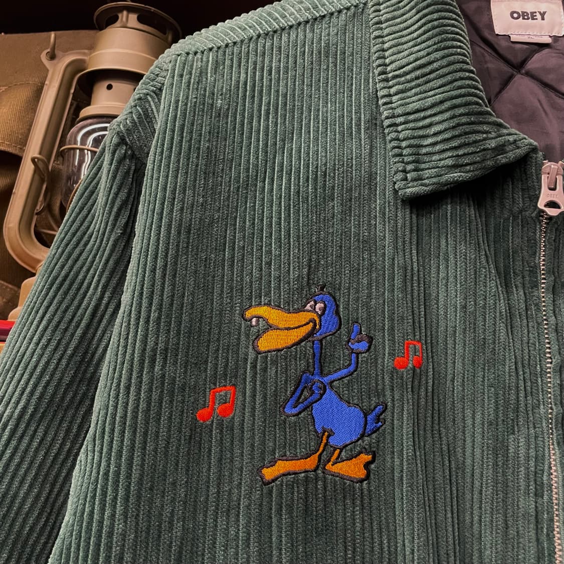 오베이 노매드 코듀로이 퀼팅 누빔 자켓 상품이미지3