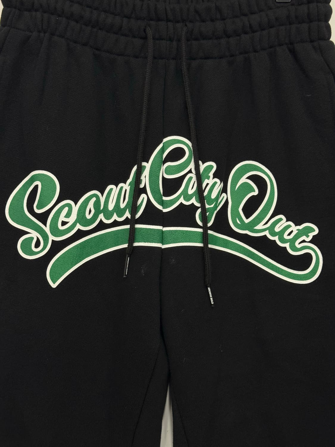 아카이브 볼드 블랙 조거 팬츠 상품이미지2