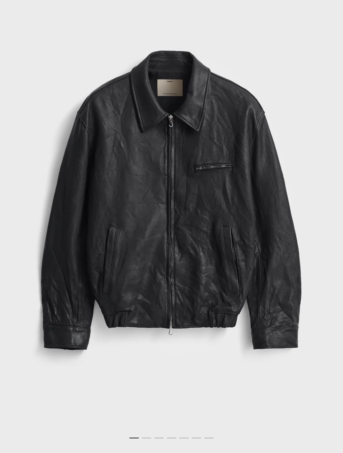 포터리 고트레더자켓 상품이미지1