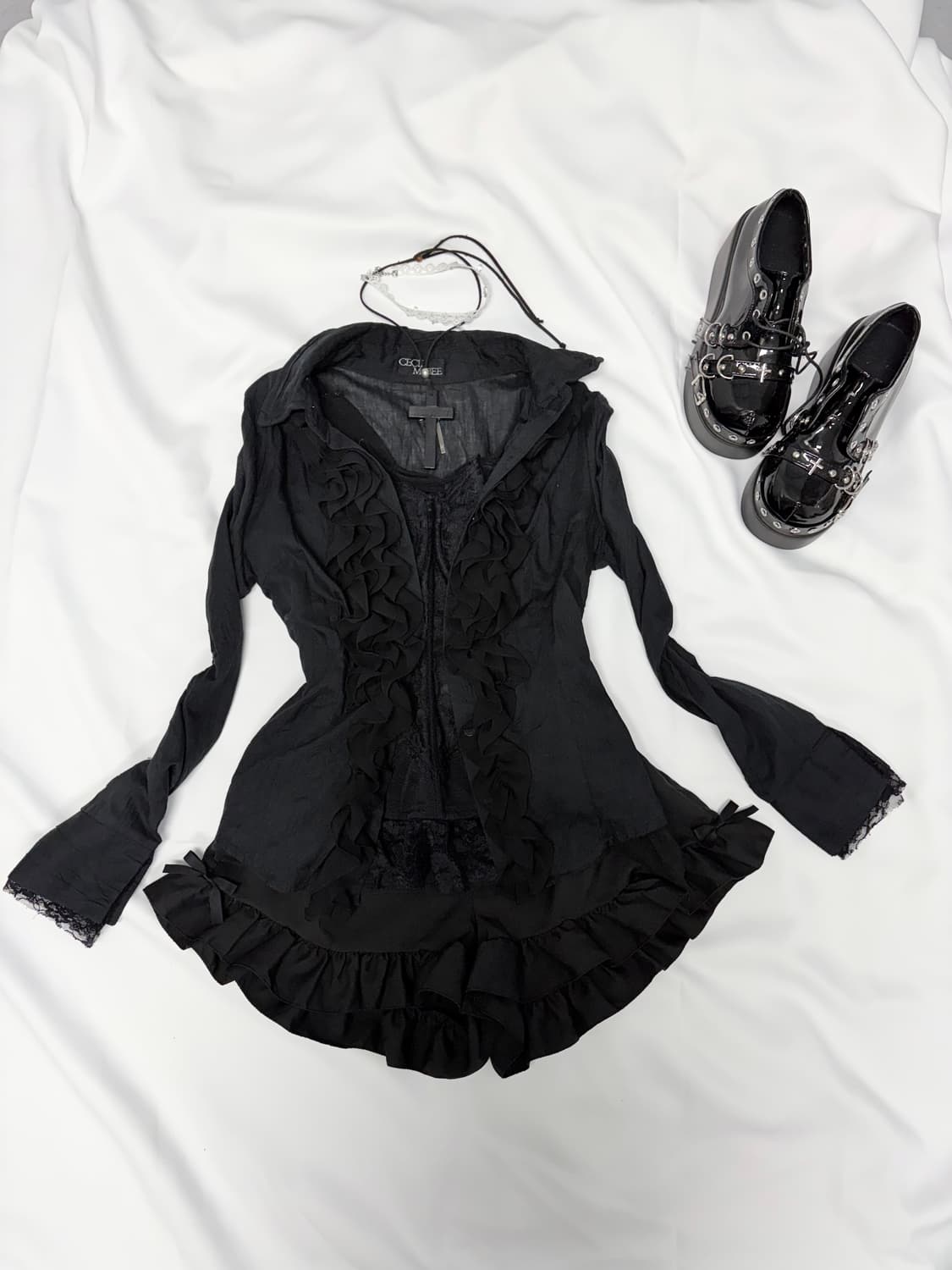 세실맥비 로맨틱고스 4피스 코르셋 코디세트 상품이미지1